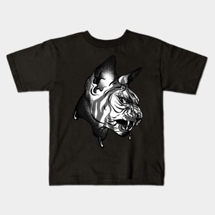 Melting sphynx cat Kids T-Shirt